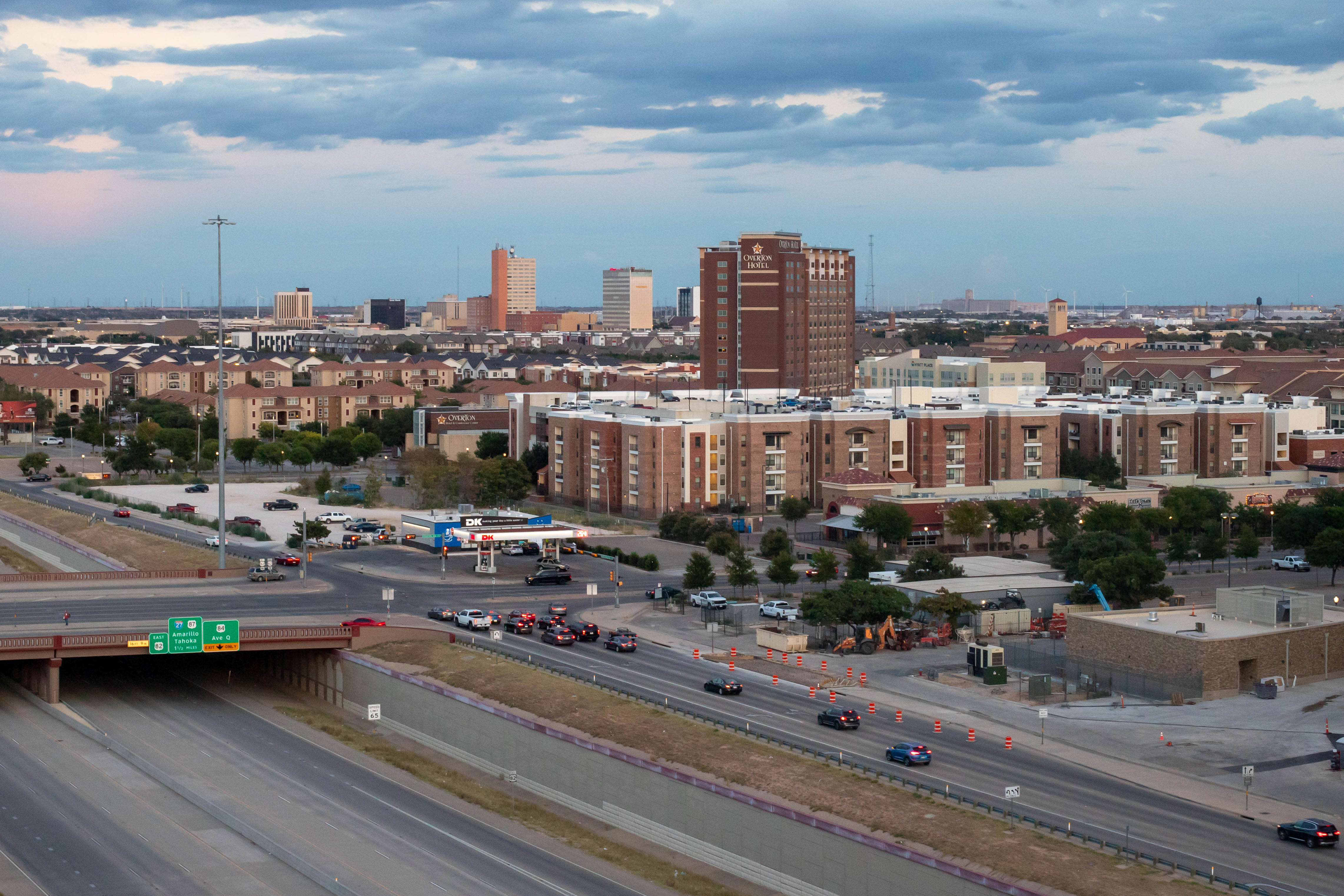 Lubbock Texas skyline